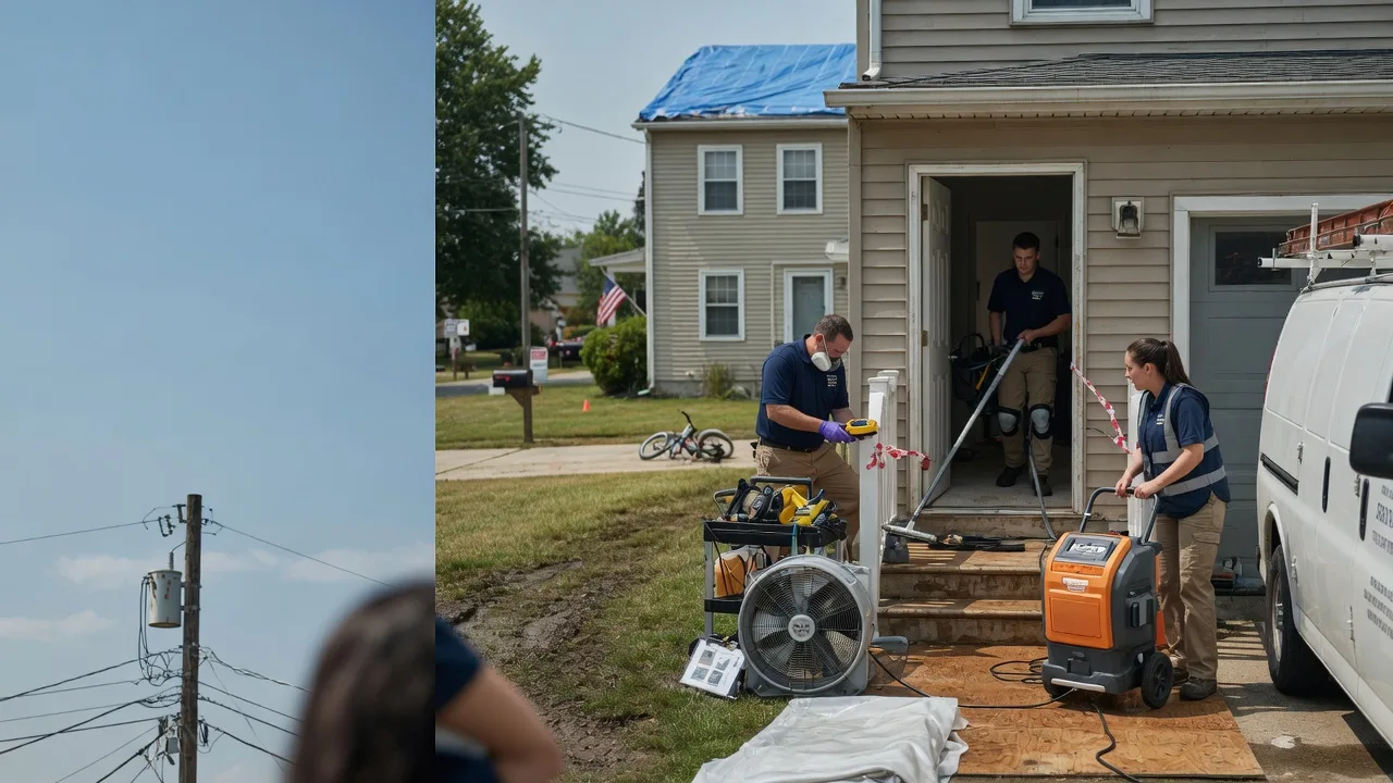 Water Damage Repair in Eldena, IL near me